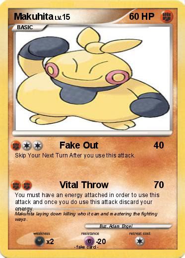 pokemon makuhita fake out